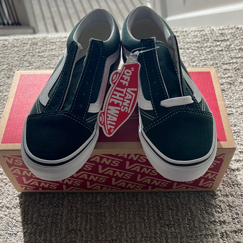 Kids old skool lace up vans